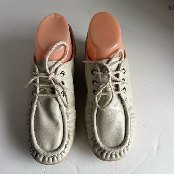 SAS Womens Size 9.0M  Beige Tan Soft Step Heel Comfort Walking Shoes Made In USA - Picture 3 of 11